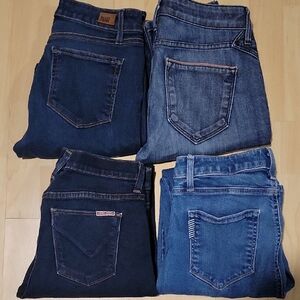 Hudson Jeans Women's Dark and Light Blue Denim